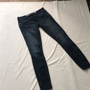 Express Zelda Slim Fit Ultra Low Rise Skinny Jeans